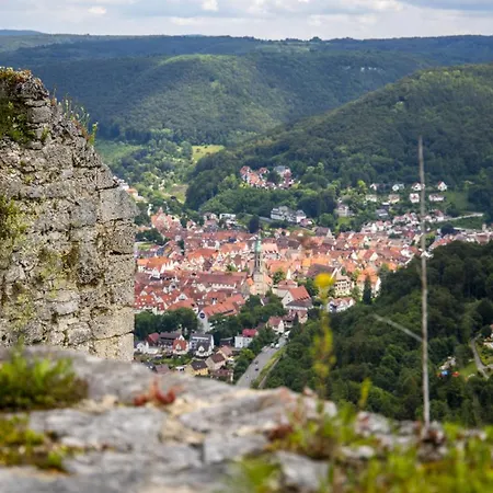 アパート Amandus-jaeger-haus Am Tor Zur Schwaebischen Alb *